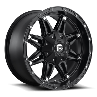 Aluminum Wheels 18X12 Hostage D531 8 On 165.1 Matte Black 125.2 Bore -44 Offset Fuel Off Road Wheels