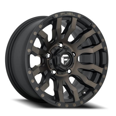 Aluminum Wheels 20X9 Blitz D674 5 On 139.7 Matte Black Double Dark Tint 78.1 Bore 1 Offset Multi Spoke Fuel Off Road Wheels