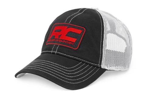 Rough Country Mesh Hat Black &amp; White Rough Country