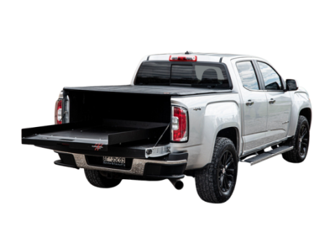 Hybrid Cargo Slide 1200 Lb Capacity 2022 Ford Maverick 4.5 Foot Bed Cargo Ease