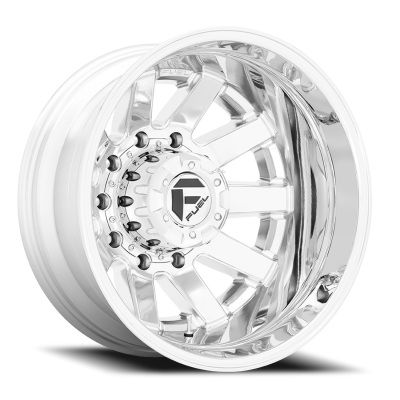 Dually Wheels 20X8.25 Maverick Dually D536 10 On 225 Chrome 170.1 Bore -202 Offset 7 Spoke Outer Dually Fuel Off Road Wheels