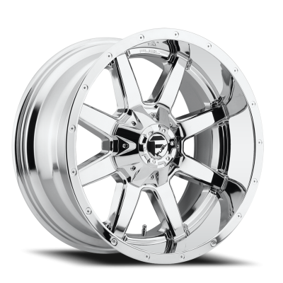 Aluminum Wheels 20X9 Maverick D536 8 On 165.1 Chrome 125.2 Bore 20 Offset Fuel Off Road Wheels