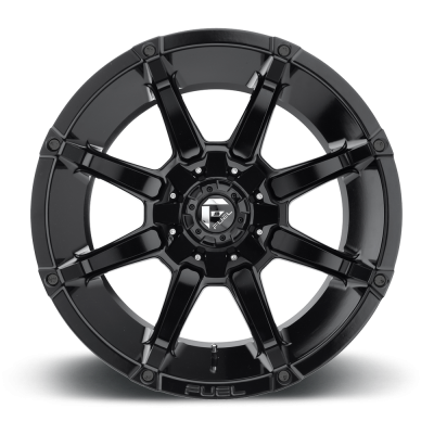 Aluminum Wheels 18X9 Coupler D575 6 On 135/6 On 139.7 Gloss Black 106.1 Bore 19 Offset 8 Spoke Fuel Off Road Wheels