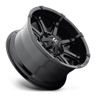 Aluminum Wheels 20X9 Coupler D575 8 On 165.1 Gloss Black 125.2 Bore 1 Offset 8 Spoke Fuel Off Road Wheels