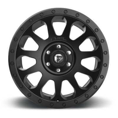 Aluminum Wheels 17X8.5 Vector D579 6 On 120 Matte Black 67 Bore 7 Offset Fuel Off Road Wheels