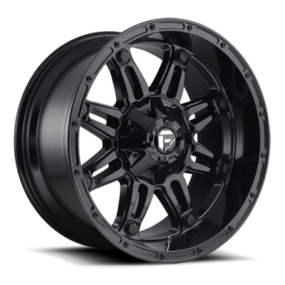 Aluminum Wheels 20X9 Hostage D625 8 On 165.1 Gloss Black 125.2 Bore 1 Offset Fuel Off Road Wheels