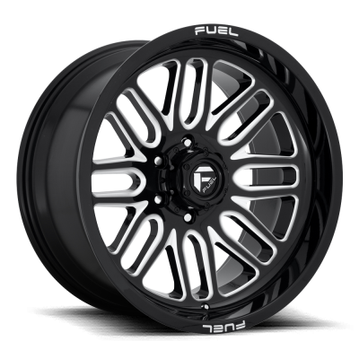 Aluminum Wheels 20X10 Ignite D662 6 On 135 Gloss Black Milled 87.1 Bore -18 Offset Fuel Off Road Wheels