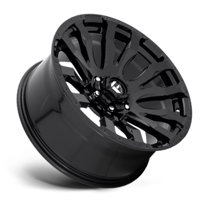 Aluminum Wheels 20X9 Blitz D675 5 On 139.7 Gloss Black 78.1 Bore 1 Offset Multi Spoke 0 Lip Fuel Off Road Wheels