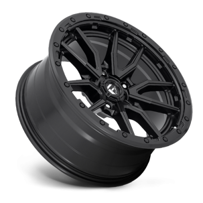 Aluminum Wheels 20X10 Rebel D679 5 On 139.7 Matte Black 78.1 Bore -18 Offset Fuel Off Road Wheels