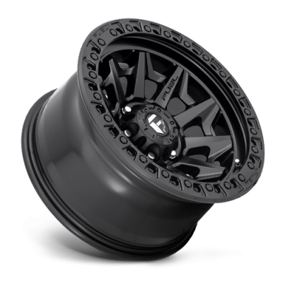 Aluminum Wheels 17X9 Covert D694 6 On 135 Matte Black 87.1 Bore 1 Offset Multi Spoke Fuel Off Road Wheels
