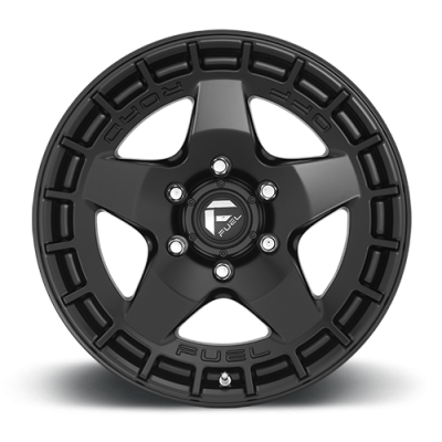 Aluminum Wheels 17X9 Warp D733 6 On 135 Satin Black 87.1 Bore 1 Offset Fuel Off Road Wheels