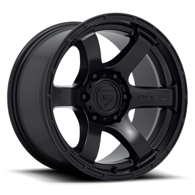 Aluminum Wheels 18X9 Rush D766 6 On 120 Satin Black 67.06 Bore 20 Offset Fuel Off Road Wheels