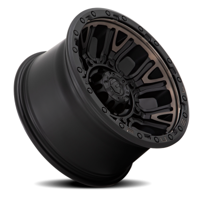 Aluminum Wheels 17X9 Traction D824 6 On 120 Matte Black Double Dark Tint 67.06 Bore 1 Offset Fuel Off Road Wheels