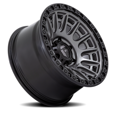 Aluminum Wheels 17X9 Cycle D835 6 On 139.7 Gunmetal Gray/Black Ring 106.1 Bore 1 Offset 36 Lbs Fuel Off Road Wheels