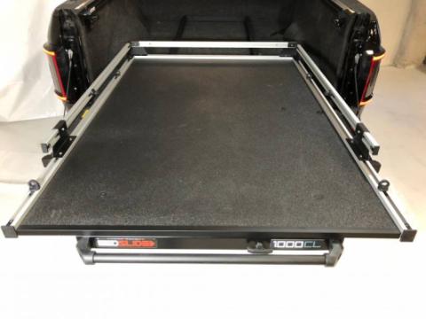 Bedslide Classic 73 Inch x 48 Inch Silver 6.4 Foot Dodge Ram Trucks and 6.2 Foot Toyota Trucks