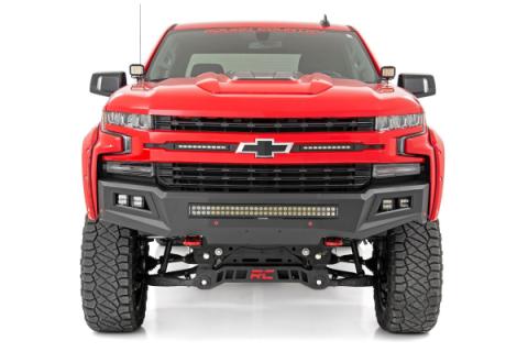 6 Inch Lift Kit Mono Leaf Rear Chevy Silverado 1500 4WD (2022-2024) Rough Country