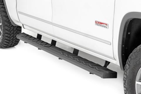 BA2 Running Board Side Step Bars Silverado/Sierra 1500/2500HD/3500HD (07-19 &amp; Classic) Rough Country
