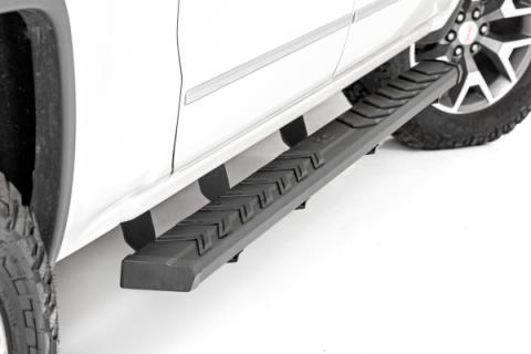 BA2 Running Board Side Step Bars Silverado/Sierra 1500/2500HD/3500HD (07-19 &amp; Classic) Rough Country