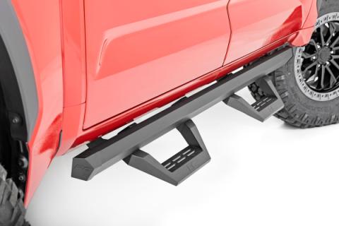 SRX2 Adj Aluminum Steps CrewMax Toyota Tundra 2WD/4WD (2022-2026) Rough Country