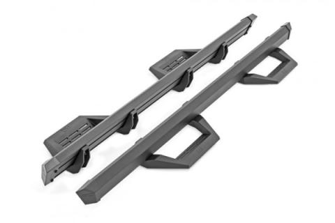 SRX2 Adj Aluminum Steps CrewMax Toyota Tundra 2WD/4WD (2022-2026) Rough Country
