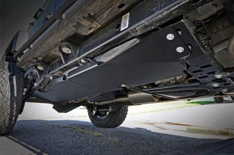 Jeep Gas Tank Skid Plate 07-18 Wrangler JK Unlimited Rough Country