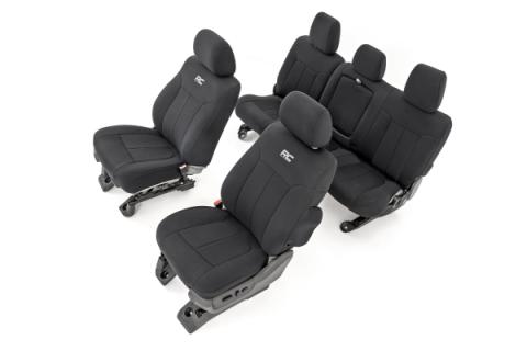 Seat Covers Front and Rear Ford F-250/F-350 Super Duty 2WD/4WD (11-16) Rough Country