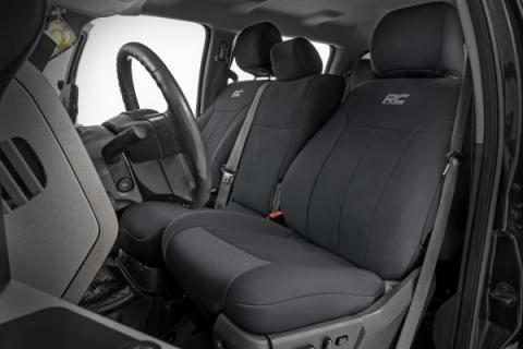 Seat Covers Front and Rear Ford F-250/F-350 Super Duty 2WD/4WD (11-16) Rough Country