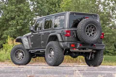 3.5 Inch Lift Kit Adj Lower FR D/S M1 Rubicon Jeep Wrangler Unlimited (24-26) Rough Country