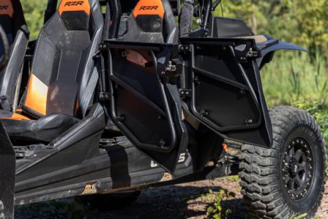 Aluminum Lower Half Doors Rear Polaris RZR XP 4 1000 (14-21) Rough Country