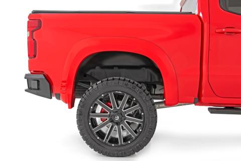 Fender Flares SF1 G7J Rainforest Green Chevy Silverado 1500 (19-26) Rough Country