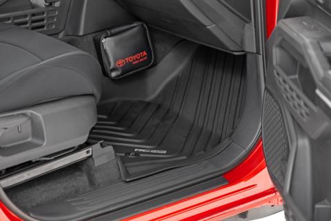 Flex Fit Floor Mats Front Crew Toyota Tacoma 2WD/4WD (2024-2026) Rough Country