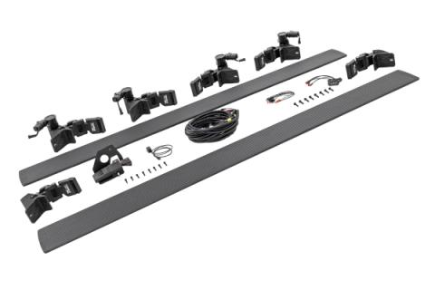 Power Running Boards Dual Electric Motor Nissan Titan 2WD/4WD (2017-2024) Rough Country