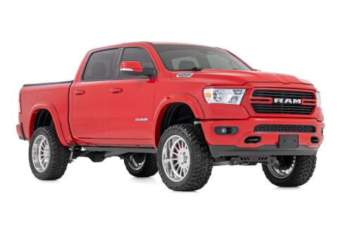 Power Running Boards Dual Electric Motor Crew Cab Ram 1500 (19-26)/1500 TRX (21-24) Rough Country