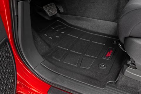 Sure-Fit Floor Mats Front Double Cab Toyota Tacoma 2WD/4WD (2024-2026) Rough Country
