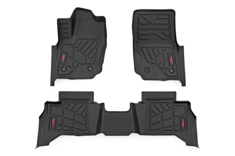 Sure-Fit Floor Mats Front &amp; Rear Toyota 4Runner 2WD/4WD (2025-2026) Rough Country