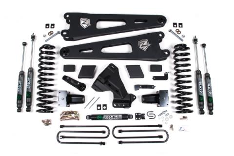 20-22 Ford F-250/F-350 Super Duty 7 Inch Lift Kit Nitro Shocks Gas Zone Offroad