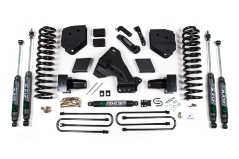 20-21 F-350 Dually 4 Inch Lift Kit Nitro Shocks Gas Zone Offroad