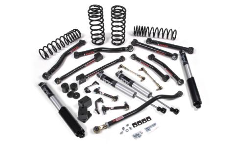 2018-2024 Jeep Wrangler JL J-Krawl 2.5 Inch Lift Kit 4 Door w/Fox 2.5 Performance Shocks Standard Rate Coils JSPEC