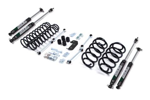 97-02 Jeep Wrangler TJ 3 Inch Coil Spring Lift Kit Fox Shocks Zone Offroad