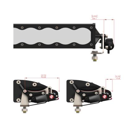 Reflex Light Actuator Kit OnX6+ Double 20 Inch Light Bar Baja Designs