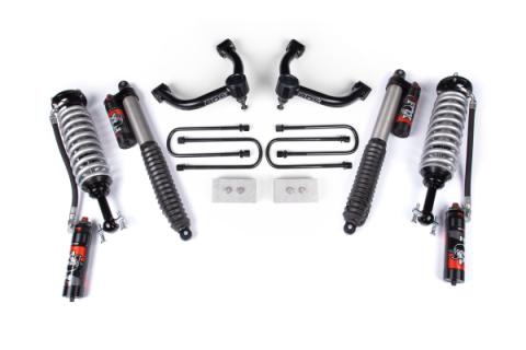 21-25 Ford F-150 3 Inch Suspension Lift Kit, Incl/ Sensor UCAs - Fox 2.5 Performance Elite Series C/O Front, Fox 2.0 IFP Performance Elite Series Rear Shocks BDS Suspension