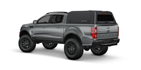 Ranger Truck Bed SmartCapEVOa  Adventure Matte Black 19-23 Ford Ranger 5 Foot Short Bed SmartCap