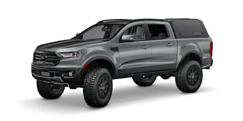 Ranger Truck Bed SmartCapEVOa  Adventure Matte Black 19-23 Ford Ranger 6 Foot Standard Bed SmartCap