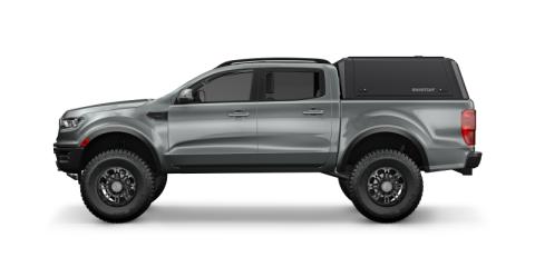 Ranger Truck Bed SmartCapEVOa  Adventure Matte Black 24-26 Ford Ranger 5 Foot Short Bed SmartCap