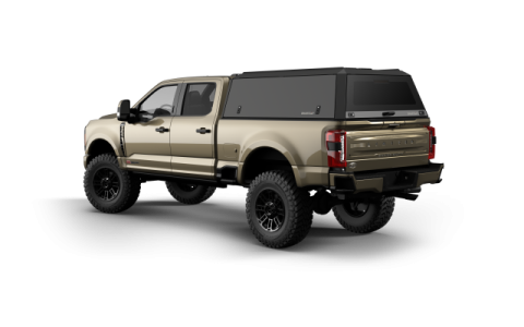 F-250/F-350 Truck Bed Cap SmartCap Edge Adventure Matte Black 23-26 Ford F-250/F-350 Super Duty 6.5 Foot Standard Bed RSI SmartCap