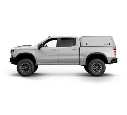 Silverado/Sierra Truck Bed Cap SmartCap Edge Commercial White For 19-26 Chevrolet Silverado/Sierra 1500 5.5 Foot Short Bed RSI SmartCap