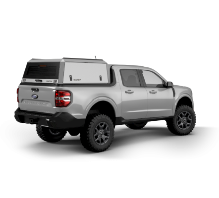 Ford Maverick Truck Bed Cap SmartCap Edge Commercial OEM White 22-26 Ford Maverick 4.5 Foot Short Bed RSI SmartCap