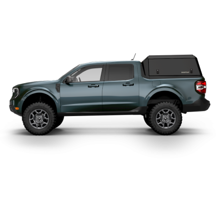 Ford Maverick Truck Bed Cap SmartCap Edge Defender Matte Black 22-26 Ford Maverick 4.5 Foot Short Bed RSI SmartCap