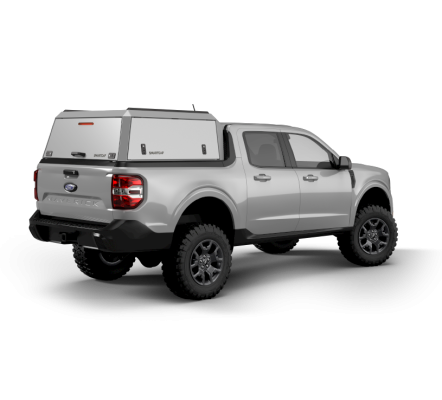 Ford Maverick Truck Bed Cap SmartCap Edge Defender OEM White 22-26 Ford Maverick 4.5 Foot Short Bed RSI SmartCap