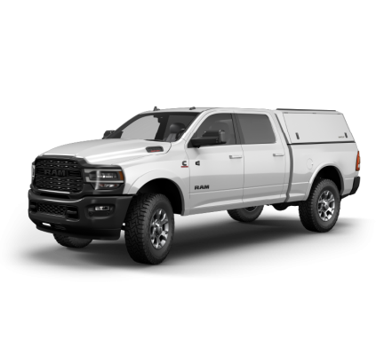 Ram 2500/3500 Truck Bed Cap SmartCap Edge Defender OEM White 20-26 Ram 2500/3500 6.4 Foot Standard Bed RSI SmartCap